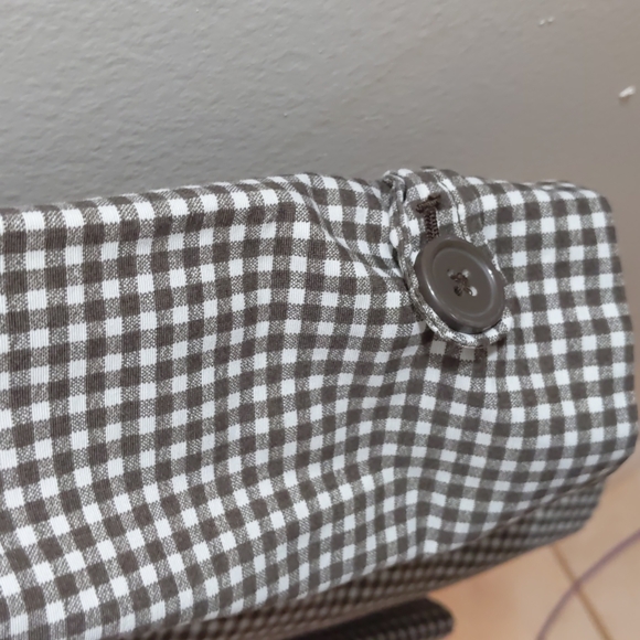 Checkered Pattern long coat - Picture 5 of 8